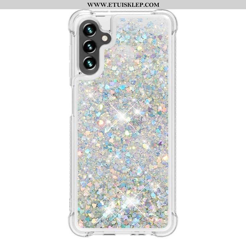 Etui do Samsung Galaxy A54 5G Pragnienia Cekiny